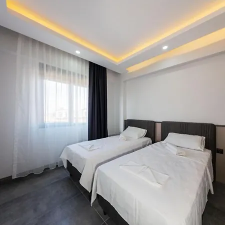 Dorado No 12 Iki Tek Yatakli Havuz Manzarali Aksu (Antalya)
