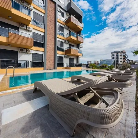 Apartment Dorado No 12 Iki Tek Yatakli Havuz Manzarali Aksu (Antalya)