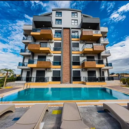 Dorado No 12 Iki Tek Yatakli Havuz Manzarali Apartment